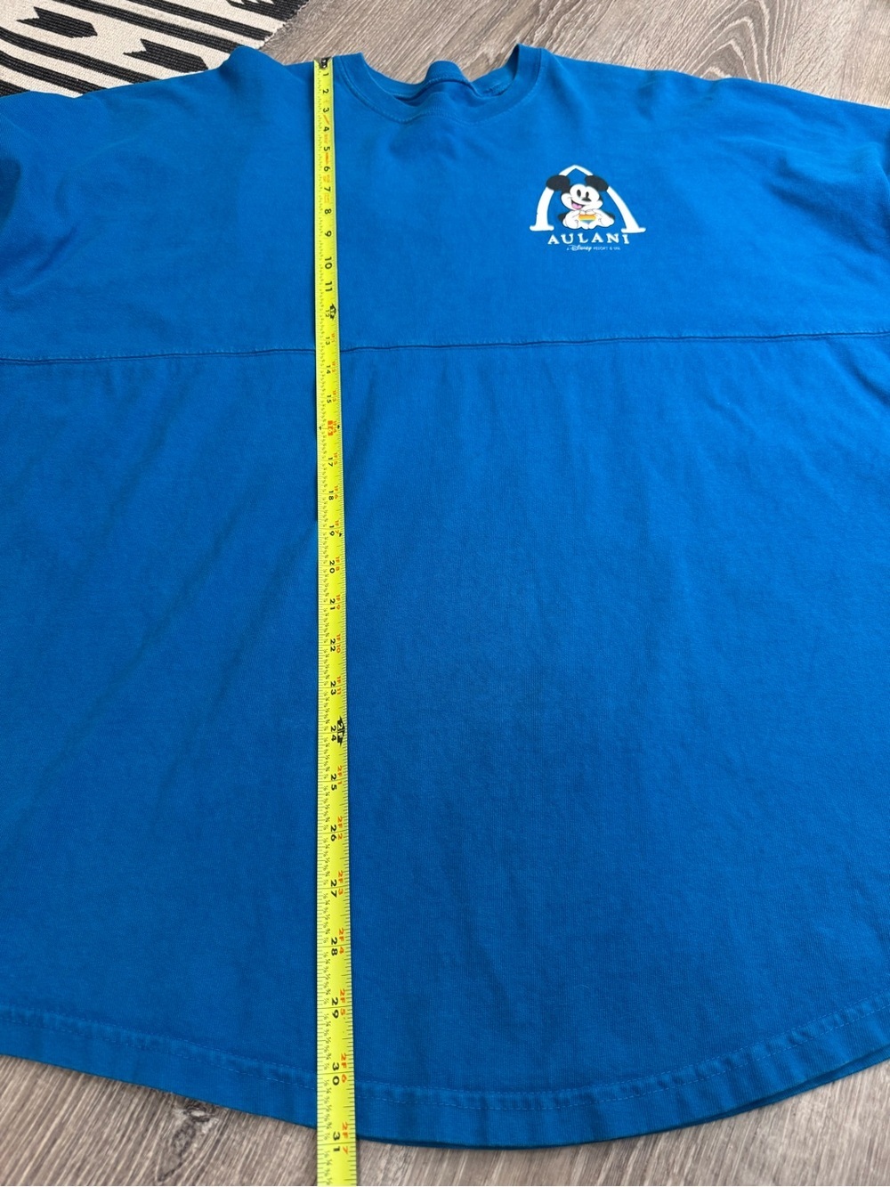 Aulani Disney Aloha Spirit Jersey Pride Collection Long Sleeve Blue Large - Picture 5 of 10